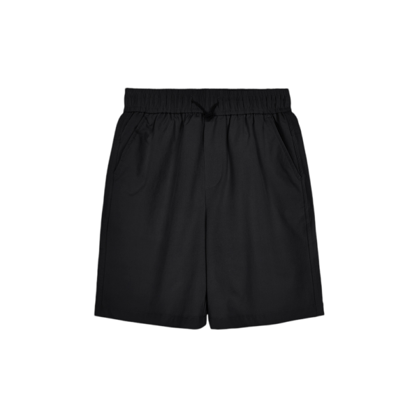 HI STYLE Men Short Pants Black